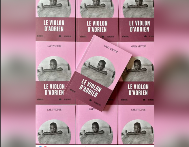 « Le violon d' Adrien » le dernier ouvrage de Gary Victor chez Mémoire d' Encrier